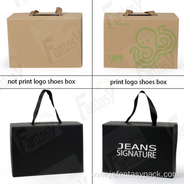 Custom Printed Shoe Paper Packaging Box